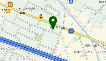 [EV]千葉トヨペット(株) レクサス市川の地図画像
