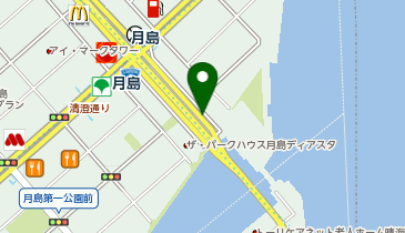 [EV](公財)東京都道路整備保全公社 月島駐車場 (新月陸橋下)の地図画像