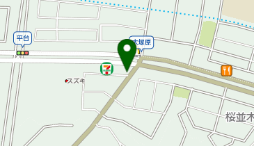 [EV]セブンイレブン横浜都筑桜並木店の地図画像