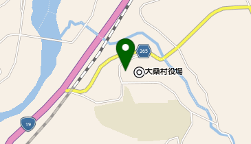 [EV]大桑村役場 新庁舎の地図画像