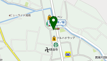 [EV]ツルハドラッグ 藤沢菖蒲沢店の地図画像