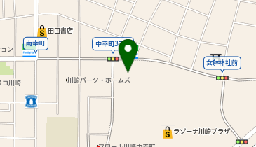 [EV]テスラモーターズジャパン ラゾーナ川崎プラザ (北側平面P・川崎SC)の地図画像