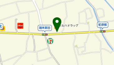 [EV]ツルハドラッグ 松本島立店の地図画像
