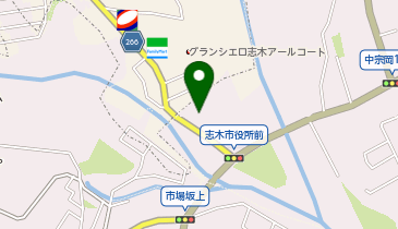 [EV]志木市役所の地図画像
