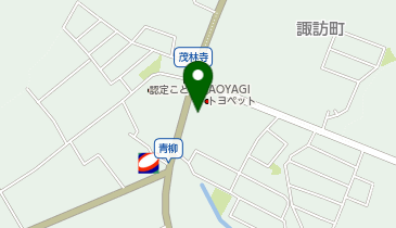 [EV]群馬トヨペット(株) 館林青柳店の地図画像