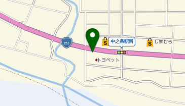 [EV]群馬トヨペット(株) 中之条バイパス店の地図画像