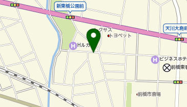 [EV]群馬トヨペット(株) 前橋天川大島店 EVステーションの地図画像