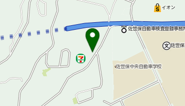 [EV]セブンイレブン佐世保天神2丁目店の地図画像