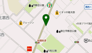 [EV]東京都 宇喜田公園 (第2P)の地図画像