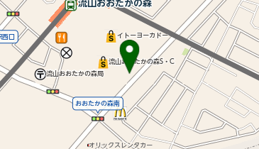 [EV]東神開発(株) 流山おおたかの森S・C (本館東P 5階)の地図画像