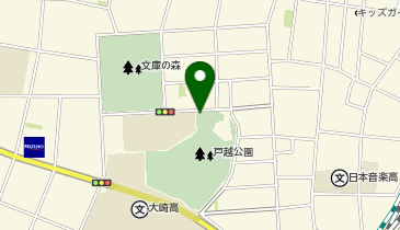 [EV]東京都 品川区立環境学習交流施設 エコルとごしの地図画像