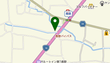 [EV](株)エーワンオートイワセ MINI 長野の地図画像