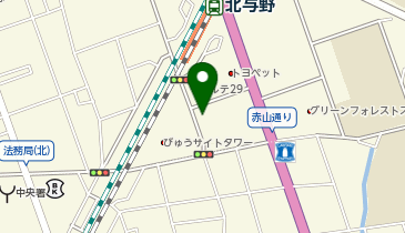 [EV]埼玉トヨペット(株) 与野支店の地図画像