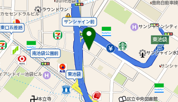 [EV]タイムズステーション池袋 (立体P 3階)の地図画像