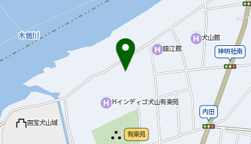 [EV]IHGホテル ホテルインディゴ犬山有楽苑の地図画像