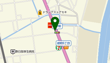 [EV](株)ENEOSモビリニア埼玉支店 ENEOS 春日部緑町店の地図画像