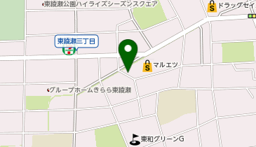 [EV]マルエツ東和店の地図画像