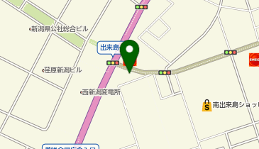 [EV]新潟ヤナセスクエア(株) プジョー新潟の地図画像