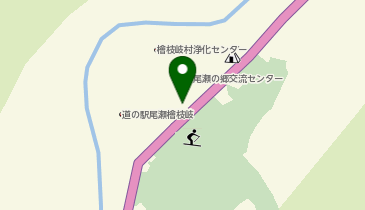 [EV]檜枝岐村 道の駅 尾瀬檜枝岐の地図画像