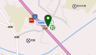 [EV](株)ENEOSモビリニア北千葉支店 ENEOS 柏松ヶ崎SSの地図画像