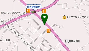 [EV]パナソニックショウルーム 熊谷の地図画像