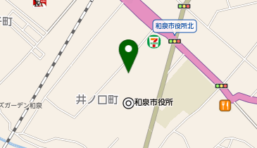 [EV]和泉市役所 (立体P)の地図画像