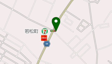 [EV]サンドラッグ若松店の地図画像