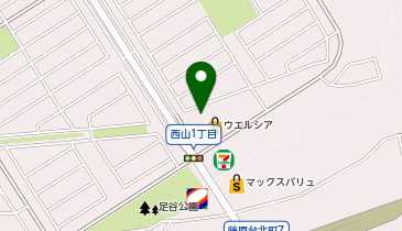 [EV]テスラモーターズジャパン ウエルシア神戸西山店 (神戸北SC)の地図画像