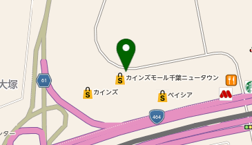 [EV]カインズ千葉ニュータウン店の地図画像