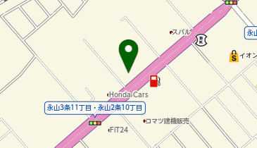 [EV](株)インポート・プラス フィアット/アバルト旭川の地図画像