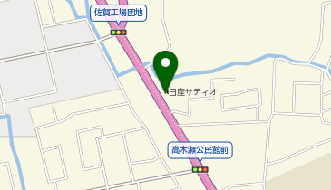 [EV](株)日産サティオ佐賀 大和インター店の地図画像