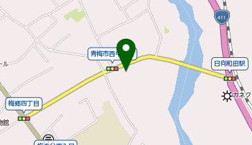 [EV](株)紅梅苑 梅菓子処 青梅 紅梅苑 駐車場の地図画像