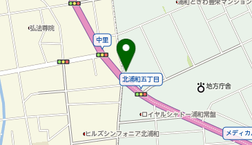 [EV]東京電力パワーグリッド(株) さいたま総支社 北浦和事務所の地図画像