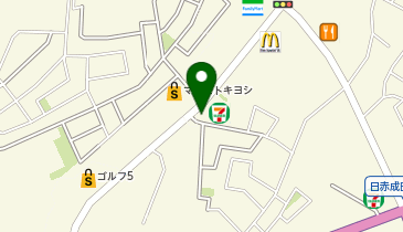 [EV]セブンイレブン成田飯田町西店の地図画像