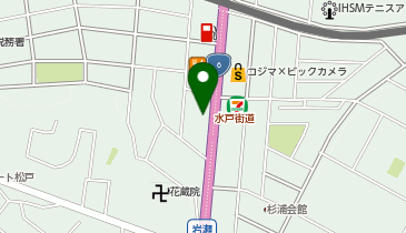 [EV](株)ファミリー Audi松戸の地図画像