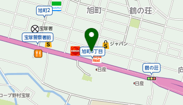 [EV](株)阪神サンヨーホールディングス Audi宝塚の地図画像