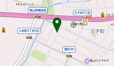 [EV](株)阪神サンヨーホールディングス Audi福山の地図画像