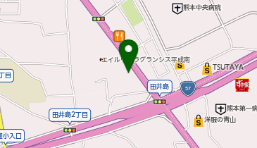 [EV](株)ファーレン九州 Audi熊本の地図画像