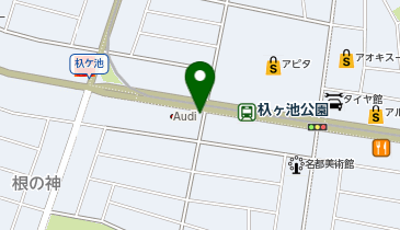 [EV]ファーレン名古屋(株) Audi名東の地図画像