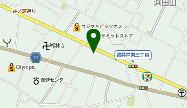 [EV]アウディジャパン販売(株) Audi杉並の地図画像