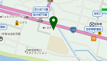 [EV]ネッツトヨタゾナ神戸(株) レクサス宝塚の地図画像