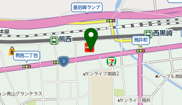 [EV]南国殖産(株) ENEOS Dr.Drive セルフ黒崎SSの地図画像