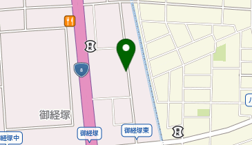 [EV]ぽかぽか御経塚の湯の地図画像