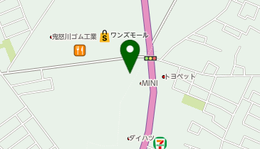 [EV]テスラモーターズジャパン テスラセンター千葉稲毛 (稲毛SC)の地図画像