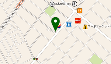 [EV]コスモ石油販売(株) コスモ石油 セルフ&カーケアステーション野木の地図画像