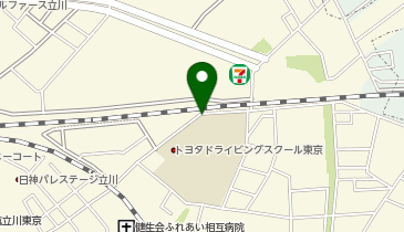 [EV](株)トヨタ東京教育センター トヨタドライビングスクール東京の地図画像