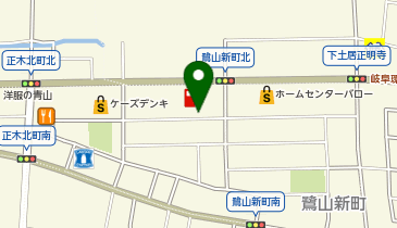 [EV]バロー正木店の地図画像