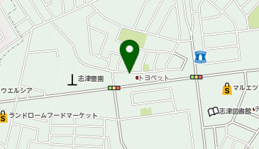 [EV]千葉トヨペット(株) UVIS佐倉志津の地図画像