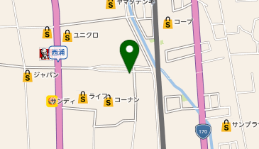 [EV]コーナン商事(株) コーナン羽曳野西浦店の地図画像
