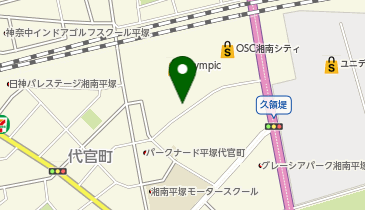 [EV](株)Olympic オリンピック平塚店 (本館4階P)の地図画像